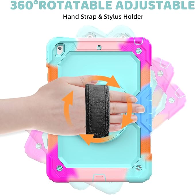 BLOSOMEET iPad Case for 9th Gen 10.2 inch 2021/2020 for Kids - Image 4