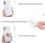 Bonoma Phone Ring Holder, 3 Pack Universal Finger Ring Stand Grip Kickstand Ring - Image 6