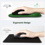 TECKNET 2 Pack Mouse Pad with Wrist Support, Ergonomic Gaming Mouse Pad Pain - Image 2