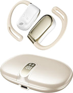 Open Ear Headphones, 0.28oz Lightweight Next-Gen Bluetooth 5.4 Air Conduction by HOME