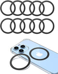 Metal Rings 10PCS, Ultra-Thin for MagSafe Sticker, Magnetic Adapter, Phone by KALAPOP
