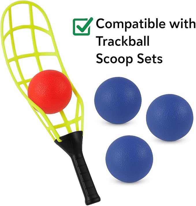 Liberty Imports 6 PCS Replacement Trackball Sport Chuck and Catch Ball Lacrosse - Image 6