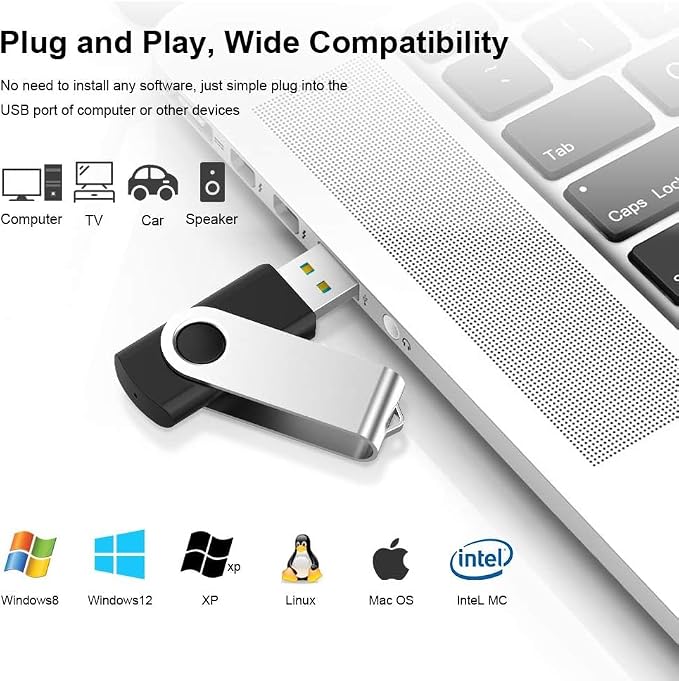 KEXIN 64GB Flash Drive 20 Pack Flash Drive Bulk USB Thumb Drive 64 GB USB Drive - Image 2