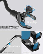 woleyi Gooseneck Tablet Holder for Spin Bike, Peloton Tablet Mount Exercise - Image 7