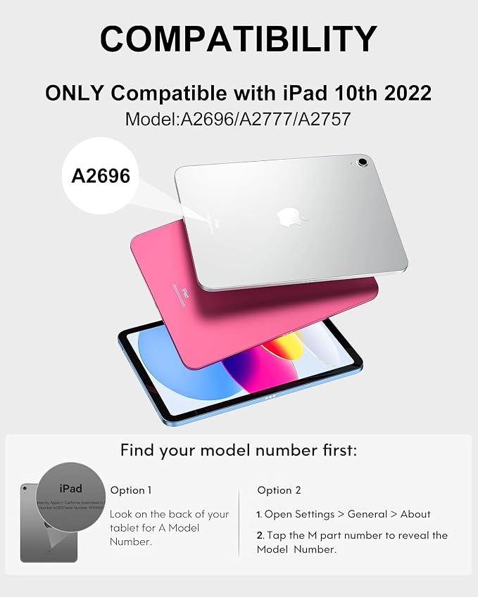 D DINGRICH for iPad 10th Generation Case - Image 8