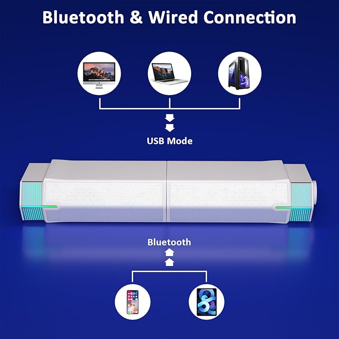 Jeecoo M20 Bluetooth Computer Speakers - Image 5