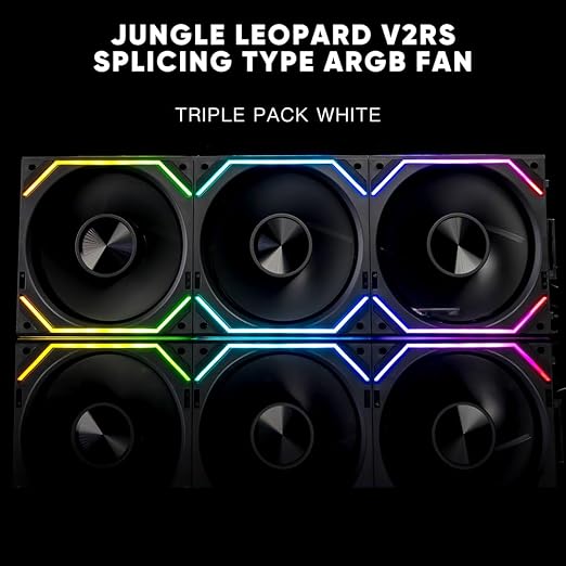 Jungle Leopard Interstellar V2 RS 120mm Case Fan Infinity Mirror Module - Image 7