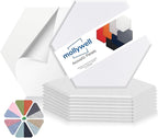 Mollywell Hexagon Acoustic Panels, High Density, Soundproofing, Decorative by Mollywell
