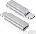 Temdan 2 Pack Lightning to USB C Adapter by Temdan