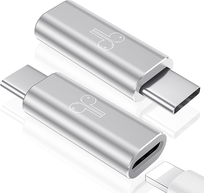 Temdan 2 Pack Lightning to USB C Adapter by Temdan