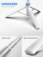 Kaiess 62" Phone Tripod & Selfie Stick, Extendable Photography Light Stand - Image 2