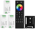 BTF-LIGHTING 5050SMD FCOB COB RGB RF Remote RC03RFB &3PCS C03RF LED Tuya LED by BTF-LIGHTING