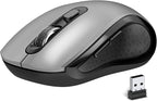 Wireless Mouse Ergonomic, Side Buttons Mouse, 2400 DPI, Silent and Anti Slip by Acozykitten