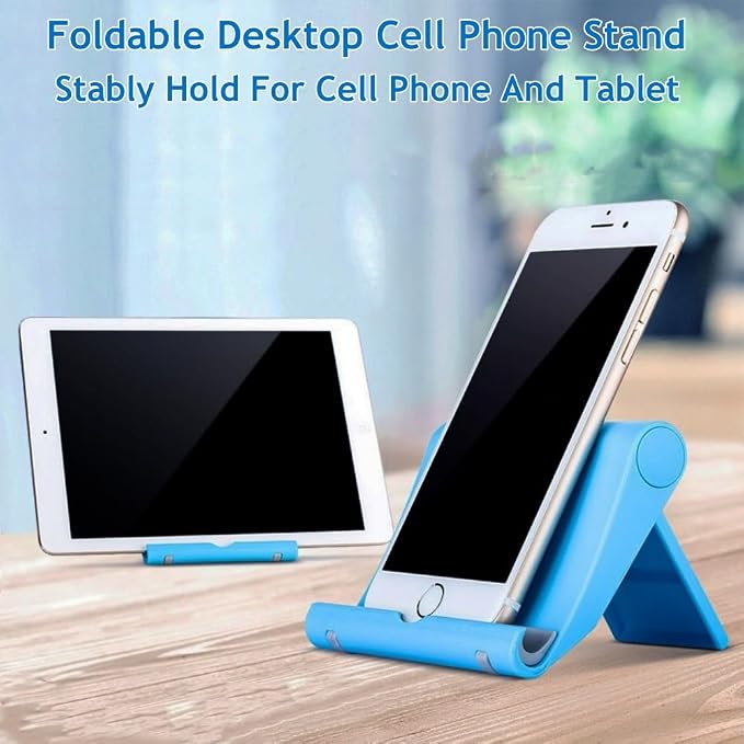 Cell Phone Stand for Desk 2 Pack Mobile Phone Holders Desktop Tablet Stand - Image 8