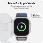 HyperJuice 3-in-1 Wireless Charger Qi2 Magnetic Stand — Fast Charger - Image 3