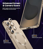 Magnetic for Samsung Galaxy S25 Plus Case Slim Soft Silicone Bumper Shockproof - Image 3