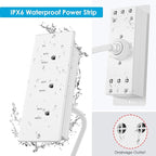 Conference Recessed Power Strip Socket Waterproof, Conference Table Splash - Image 2