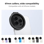 K&F Concept Clip On 67mm Variable ND2-32 Magnetic Phone Lens Filter Kit - Image 5