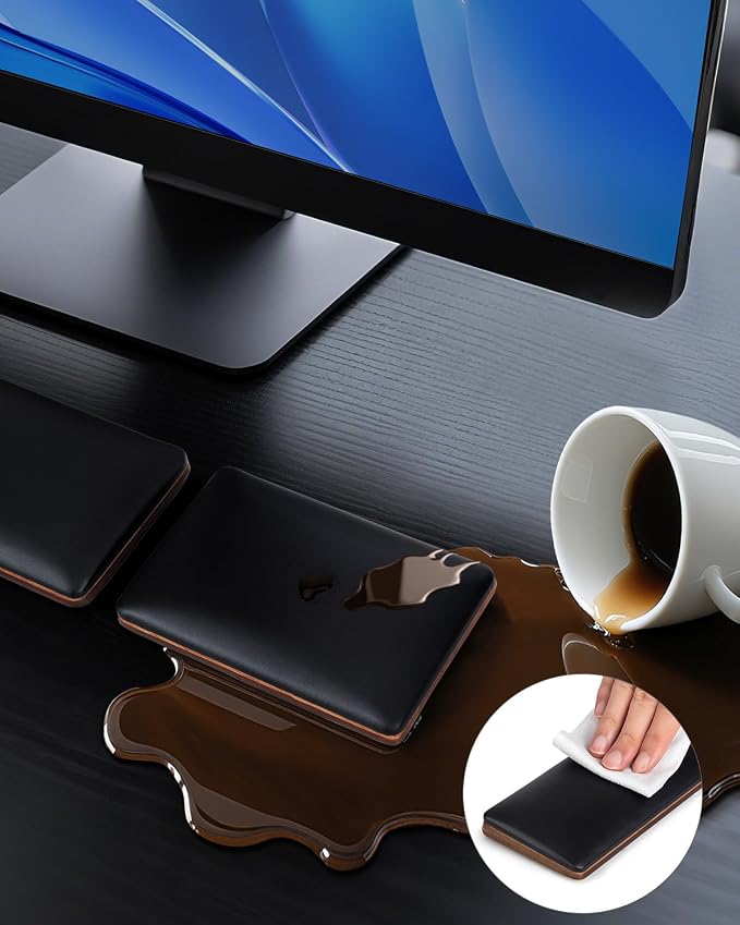 ASFSKY Keyboard and Mouse Wrist Rest Set - Image 6