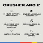 Skullcandy Crusher ANC 2 Over-Ear Noise Canceling Wireless Headphones - Image 4