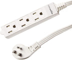 Amazon Basics Rectangular Indoor Extension Cord Power Strip, Flat Plug - Image 4