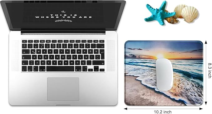 JIKIOU 3 Pack Mouse Pad with Stitched Edge, Comfortable Mouse Pads with - Image 2
