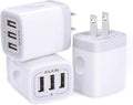 Wall Charger, USB Charger Adapter, 3.1A/3Pack Muti Port Fast Charging Station by AILKIN