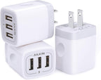 Wall Charger, USB Charger Adapter, 3.1A/3Pack Muti Port Fast Charging Station by AILKIN