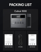 Portable Power Station 1000W, 576Wh Solar Generator - Image 8