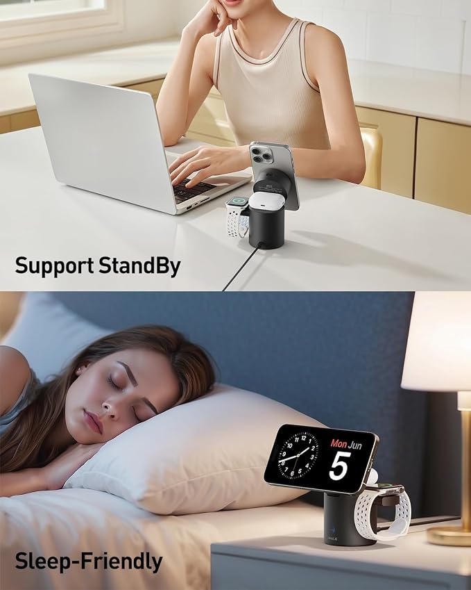 iWALK 3 in 1 Wireless Charging Stand - Image 7