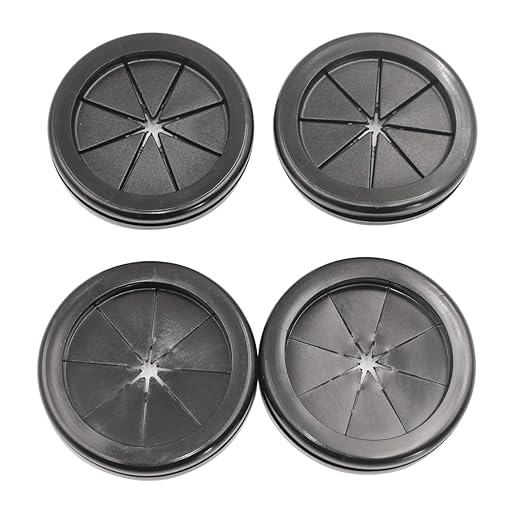2 Inch Rubber Grommets for Wiring, 2 Inch Drill Hole, 1-11/16 Inch ID, Firewall by EASYEAH