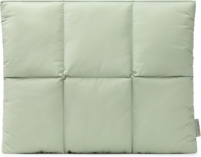 Comfyable Puffy Laptop Sleeve 13 Inch 14 Inch, Quilted Puffer Laptop Carrying by Comfyable