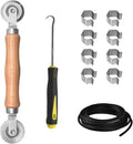 BAYTORY Window Screen Repair Kit, Steel Roller Tool by BAYTORY