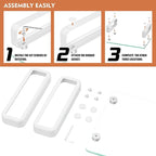 Hemudu 2 Pack Computer Monitor Stand Riser Multi Media Desktop Stand - Image 7