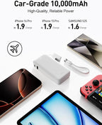 iWALK Portable Charger, Ultra Small 10, 000mAh 30W PD Power Bank, USB C in&Out - Image 4