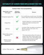 8-Pack Carbon Fiber Replacement Tips - Image 3
