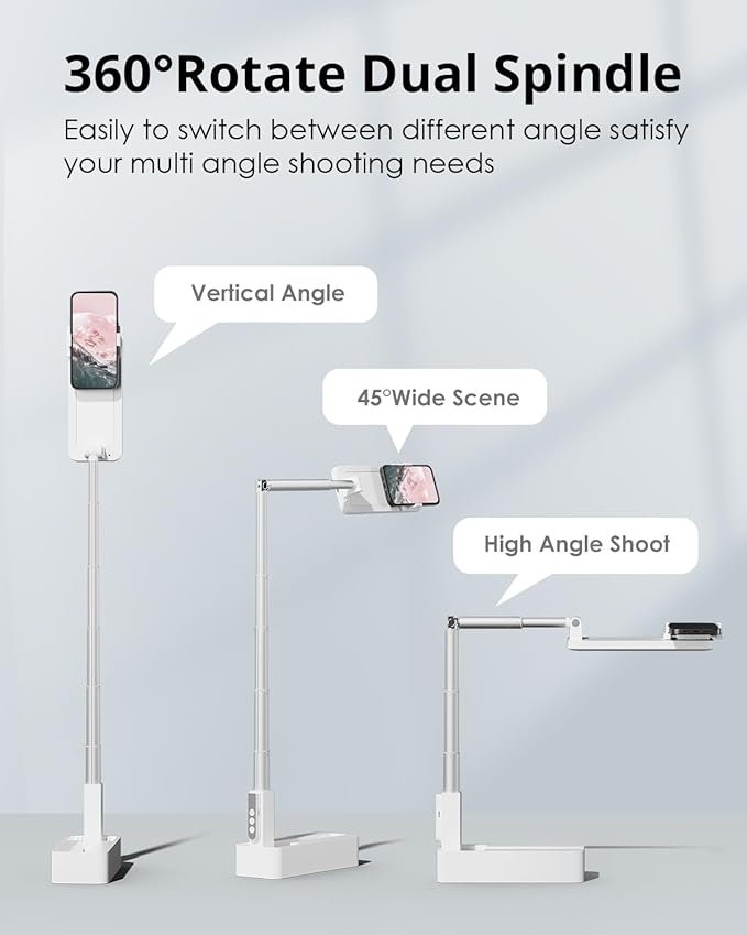 Phone Stand for Recording, Overhead Phone Mount - Image 4