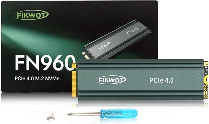 FN960 1TB M.2 2280 PCIe Gen4 x4 NVMe 1.4 Internal Solid State Drive by Fikwot