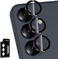 for Samsung Galaxy S25 Camera Lens Protector, Individual Metal Ring Tempered by Btscase