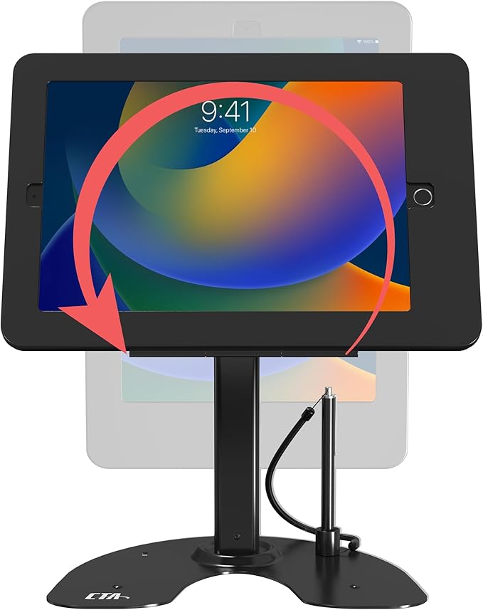 Dual Kiosk Stand – CTA Dual Security Kiosk Stand - Image 7