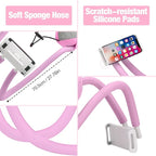 MoKo Neck Phone Holder, 360 Rotatable Gooseneck Pillow Stand, Fits 4"-11" - Image 5