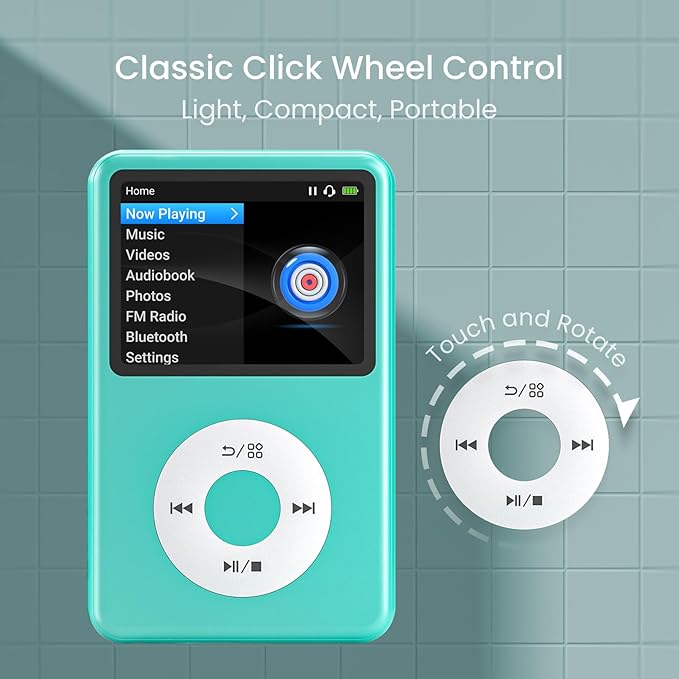 Mp3 Player with Bluetooth Y1 Portable Music Digital Players Supports Playlist - Image 6