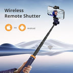 Sensyne 72" Phone Tripod, Extendable Selfie Stick - Image 2