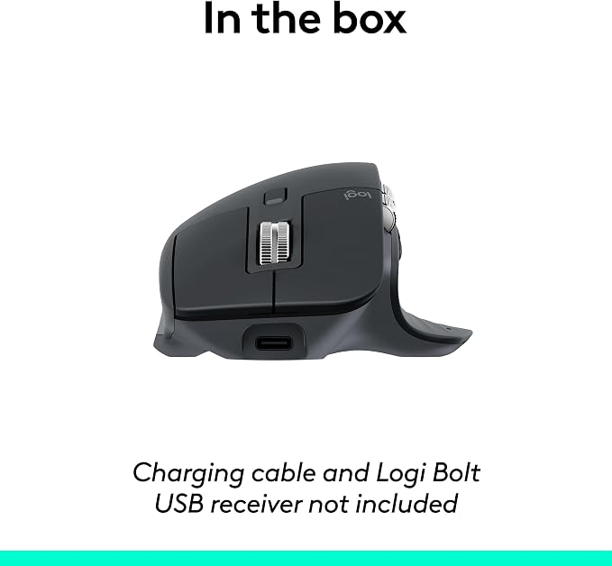 Logitech MX Master 3S Bluetooth Edition Wireless Mouse, No USB Receiver - Image 10