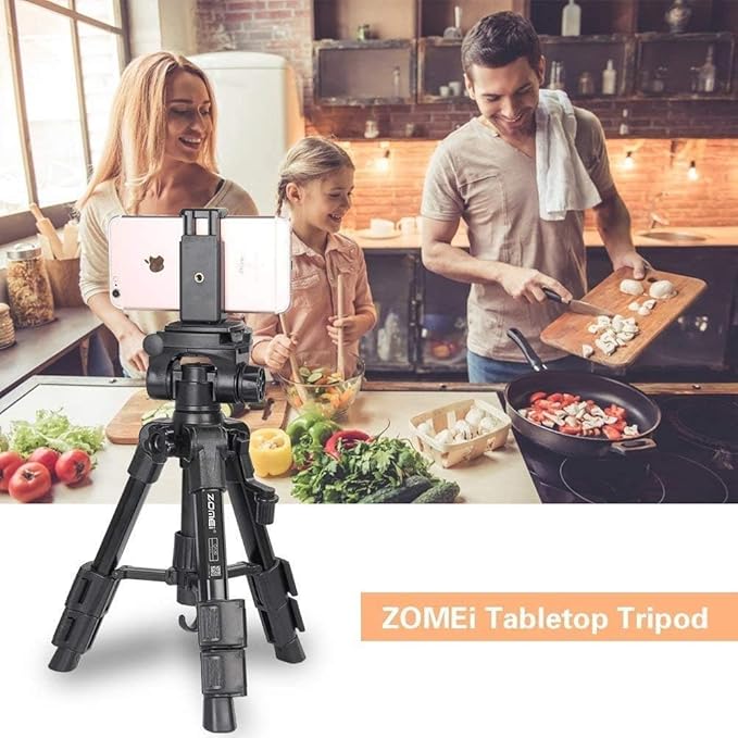 Mini Tripod for Camera, Zomei Travel Table Tripod - Image 3