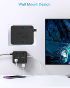 Power Strip Surge Protector, HANYCONY 8 Outlets - Image 6