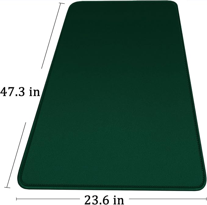 Large Mouse Pad with Stitched Edges, 47.3 X 23.6 in Desk Pad Durable Non-Slip - Image 6