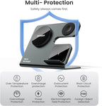3 in 1 Aluminum Alloy Magnetic Wireless Charging Station Compatible - Image 7