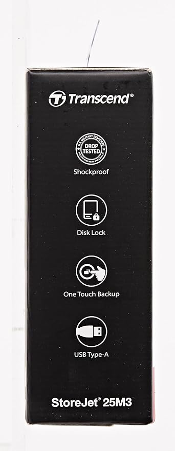 Transcend 4TB SJ25M3, USB 3.1 Portable Hard Drive Rugged, Anti-Shock Resistant - Image 9