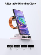Wireless Charger for Samsung Charging Station, 3 in 1 Android Phone Charger for - Image 4